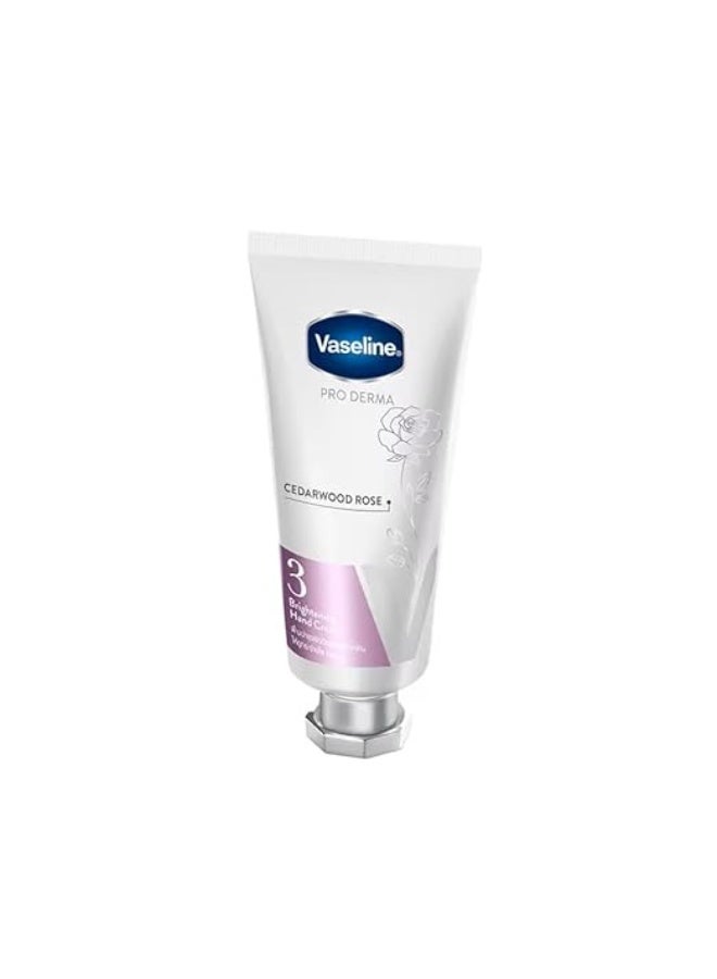 Vaseline Pro Derma Hand Cream 37ml – Cedarwood Rose Brightening, Lightweight Formula with Niacinamide for Soft & Radiant Hands - Image 2